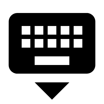 keyboard-hide - material-ui-icons Â· Bit